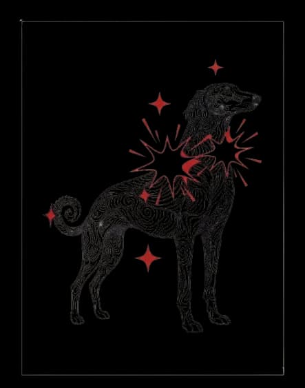LaFair Art dog – Tamraght