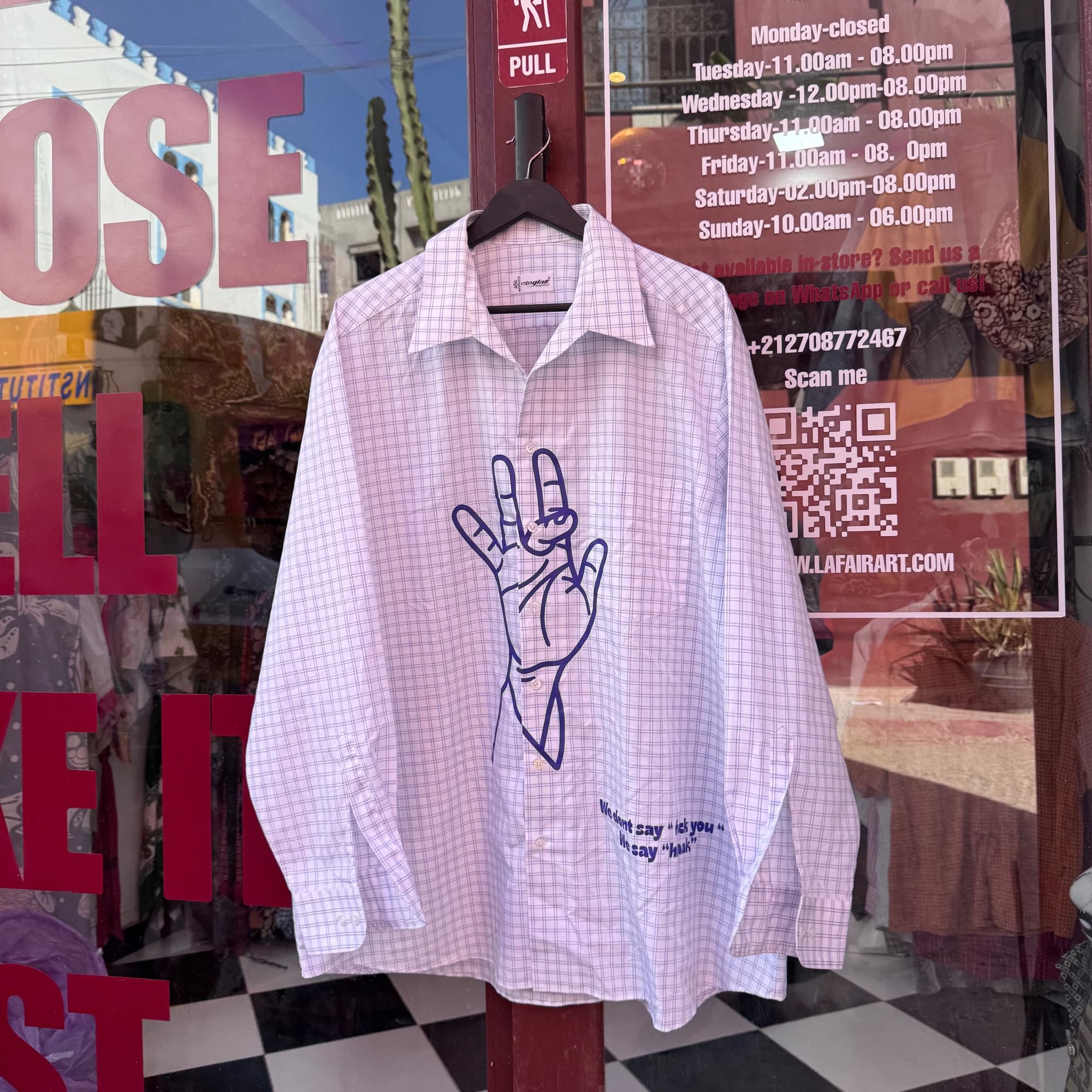 We Say Haak Reworked Shirt