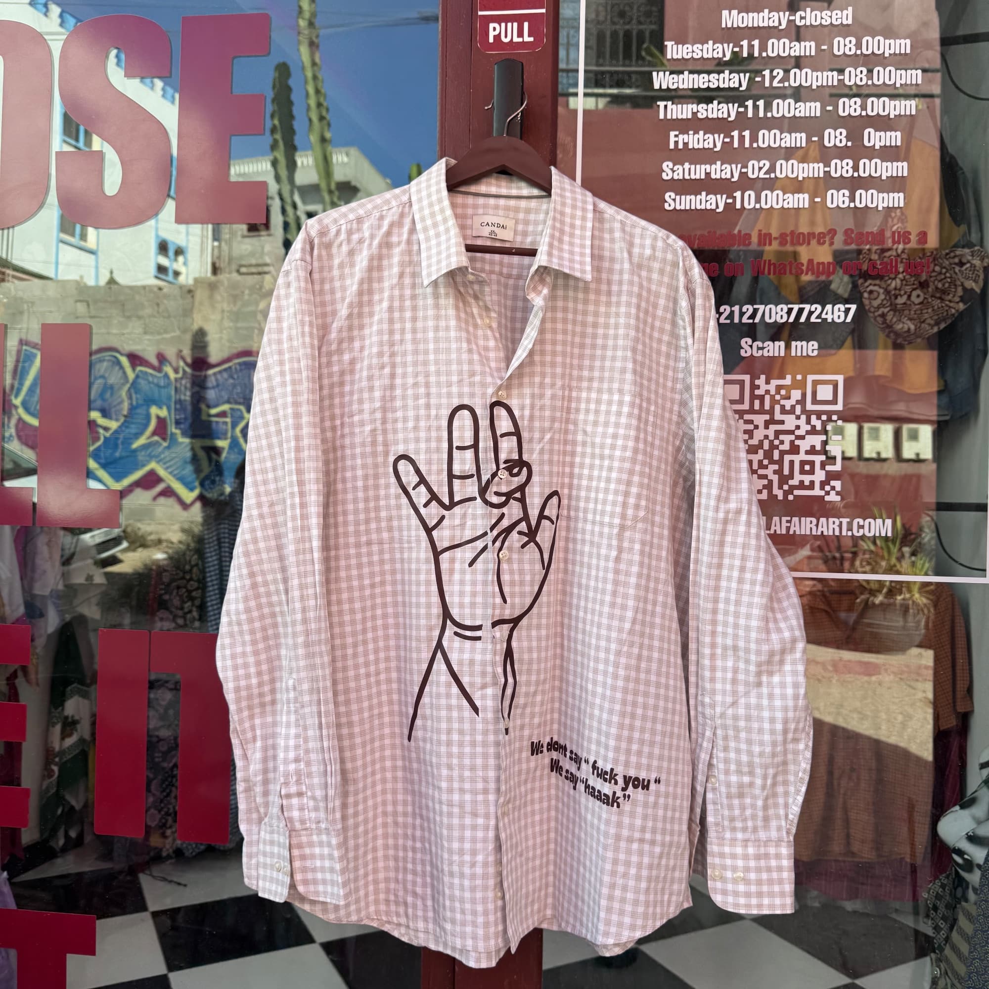 We Say Haak Reworked Shirt