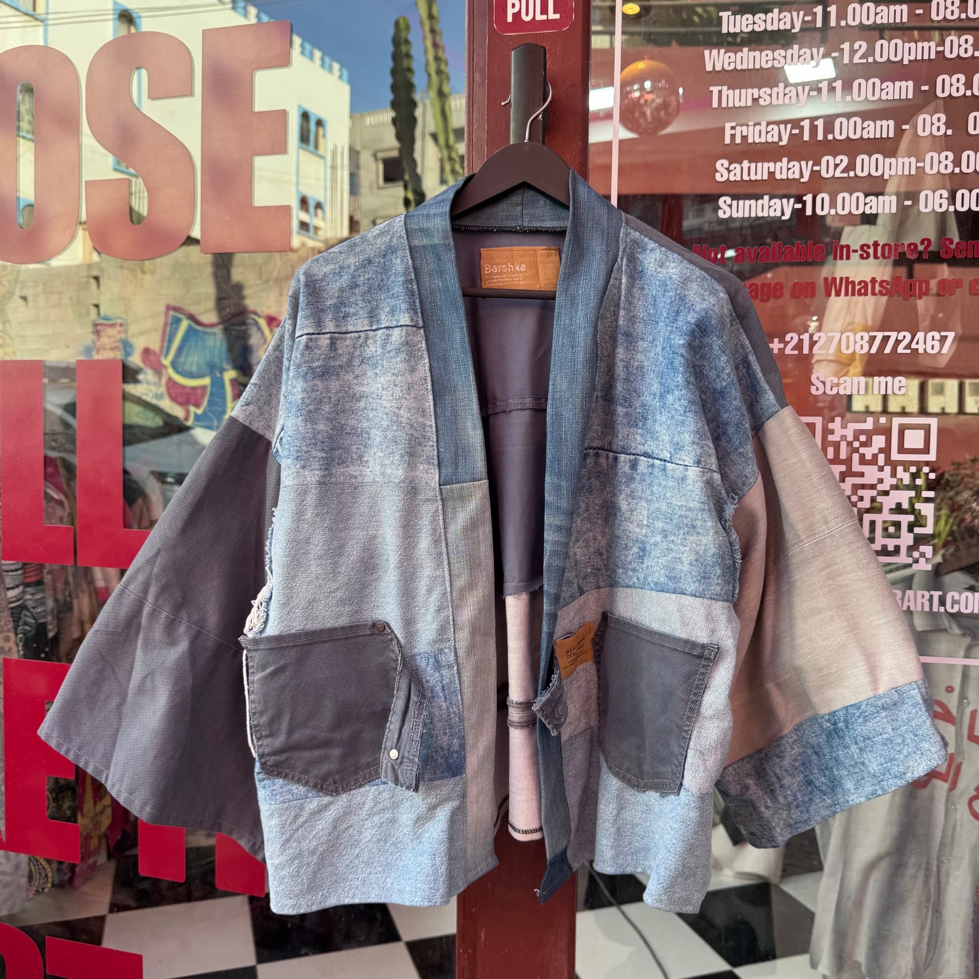 Upcycled Kimono Jeans