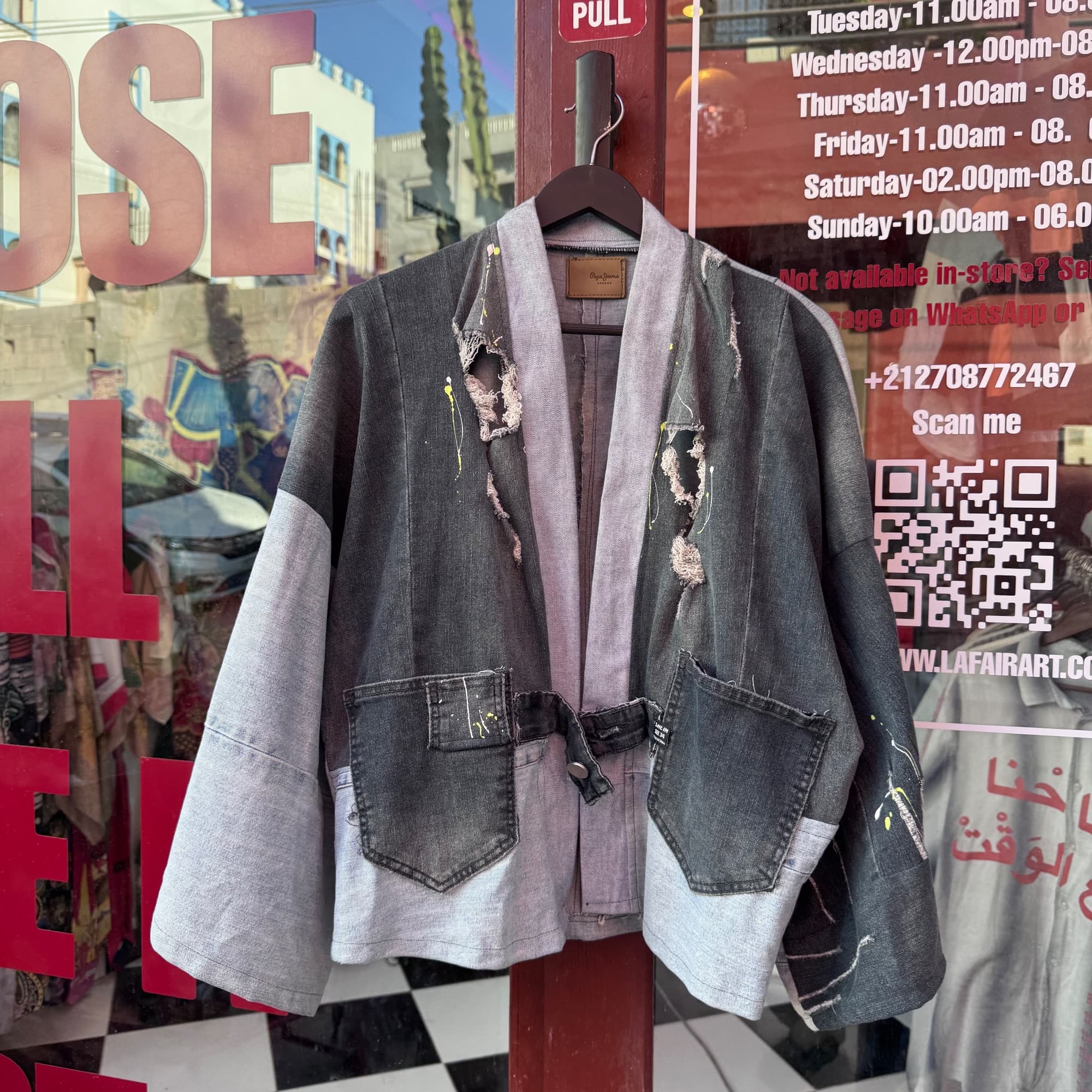 Upcycled Jeans Kimono