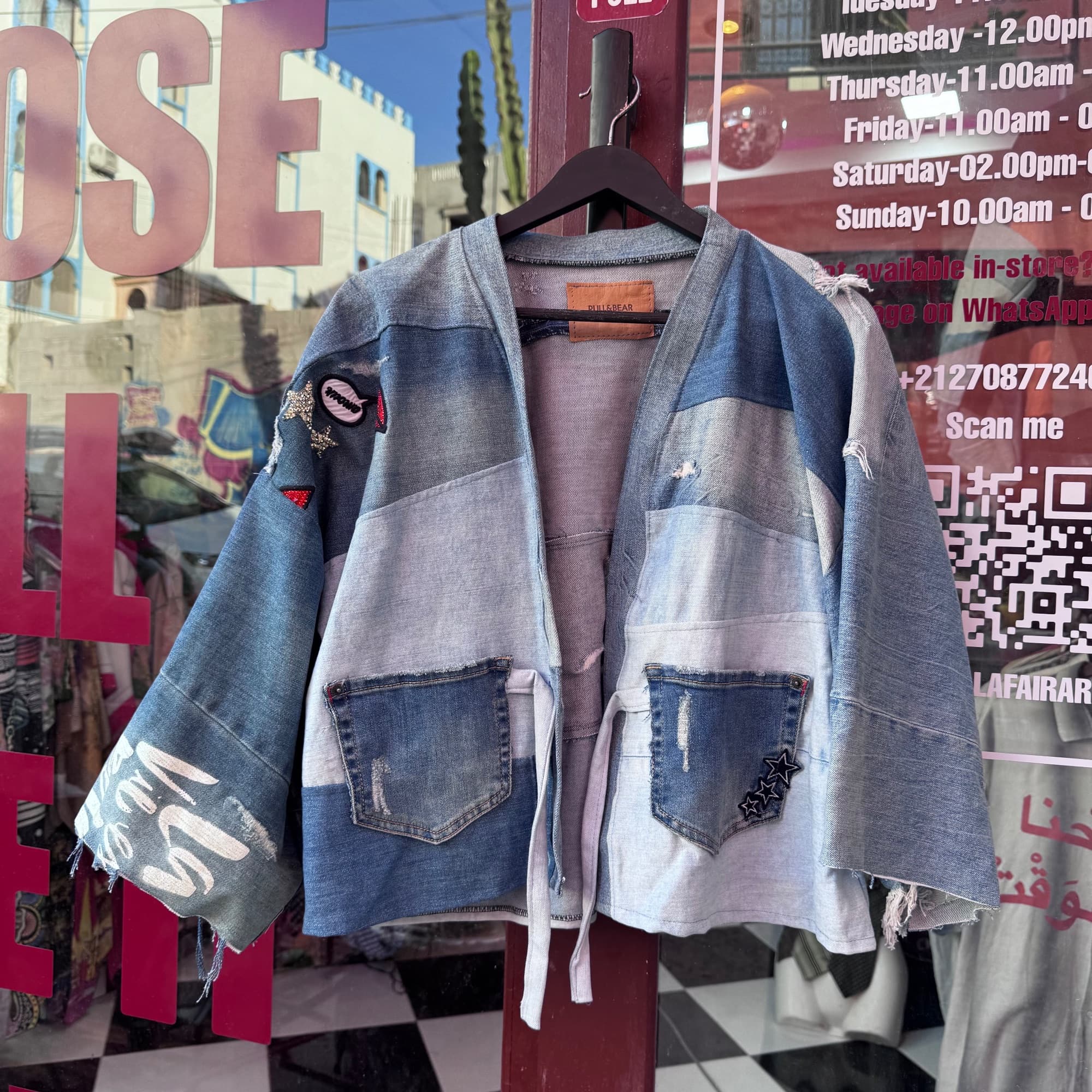 Upcycled Jeans Kimono